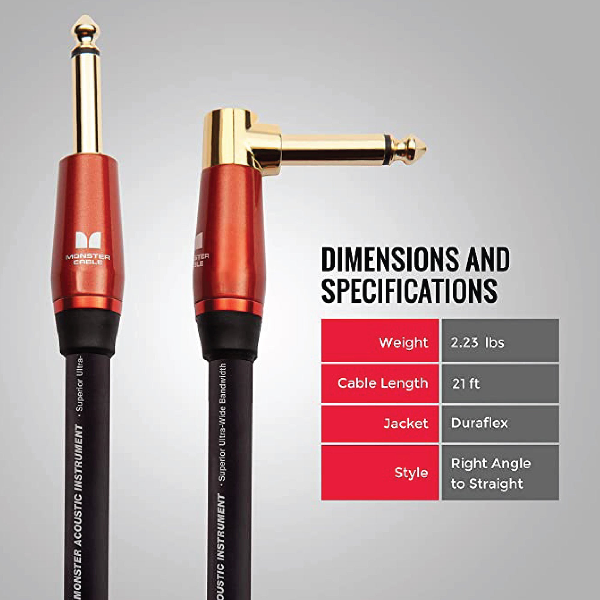 Right Angle Aux Cable