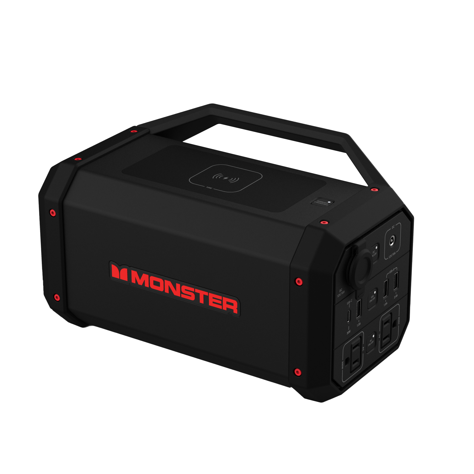 monster cigarette lighter adapter 35W Dual Port 6' Long Cable Car Charger Bundle 1 USB-C and 1 USB-A Port Stream music from a phone to a car speaker or enjoy hands Nitecore TM15 Tiny Monster XM-L