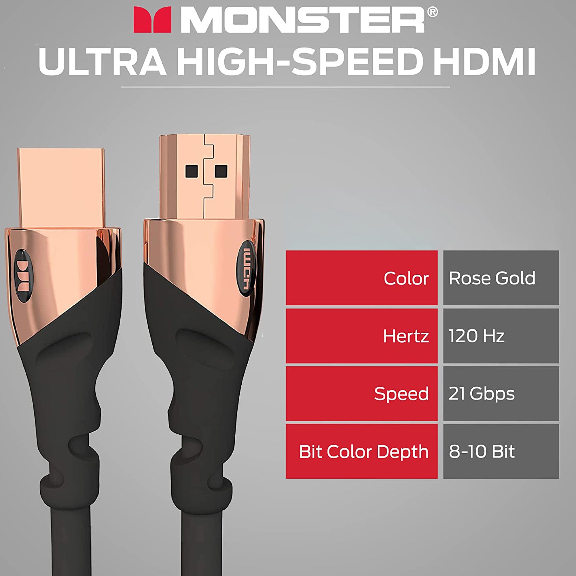 HDMI Cable Rose Gold